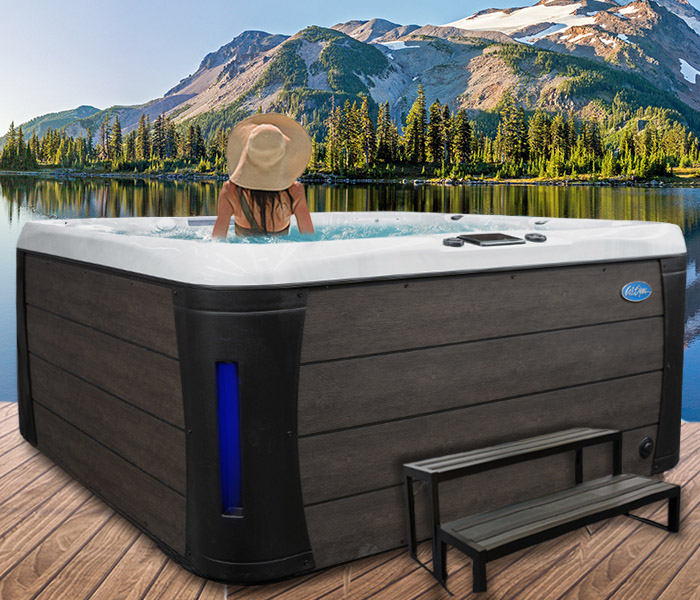 Calspas hot tub being used in a family setting - hot tubs spas for sale Goldsboro
